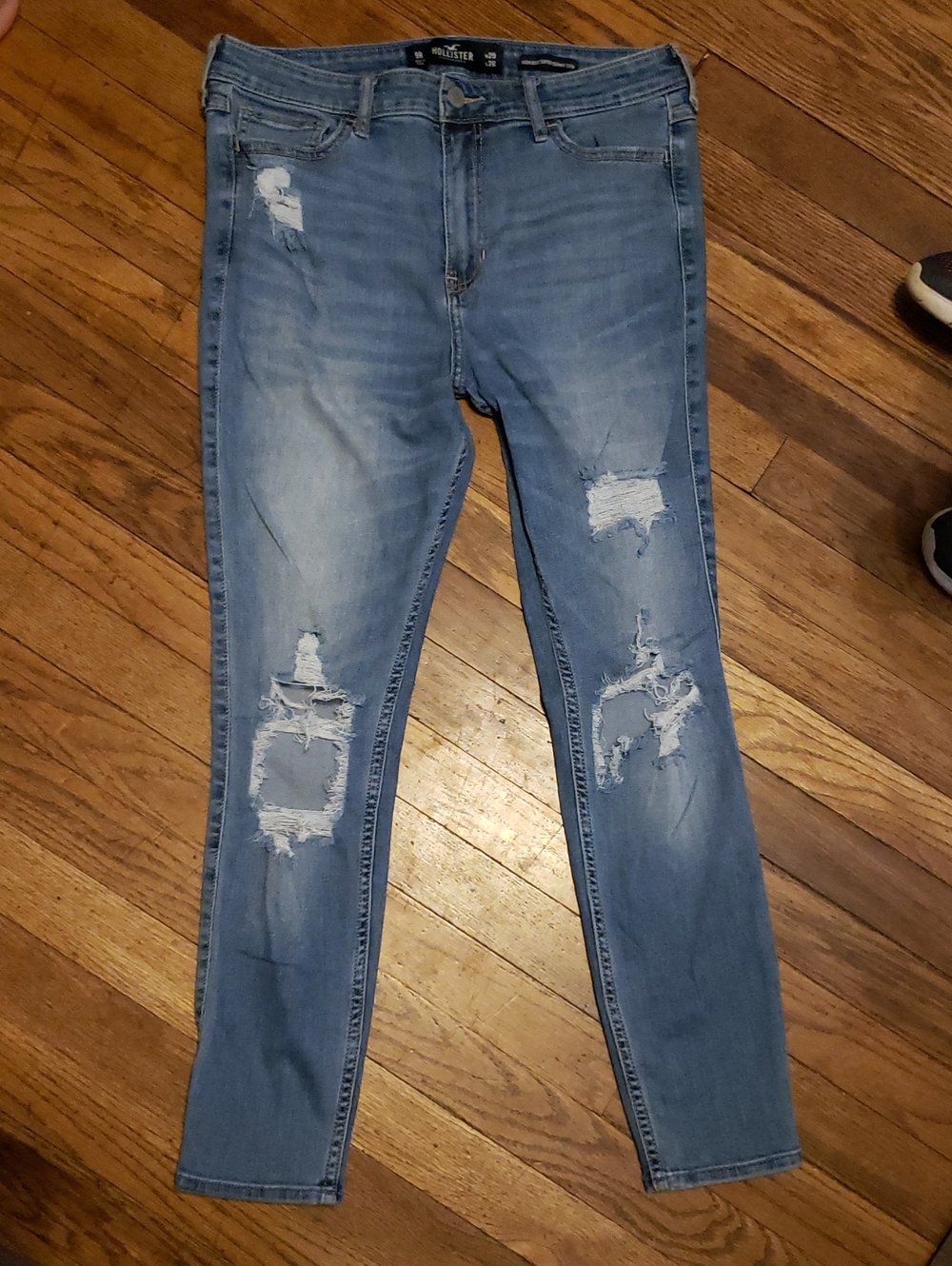 Hollister Skinny Jean Sz 9 Crop Style